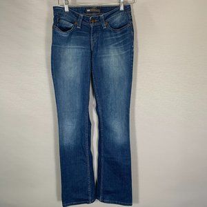 Levis Jeans Womens 28 Bold Curve Low Rise Bootcut Skinny Cotton Stretch Pockets